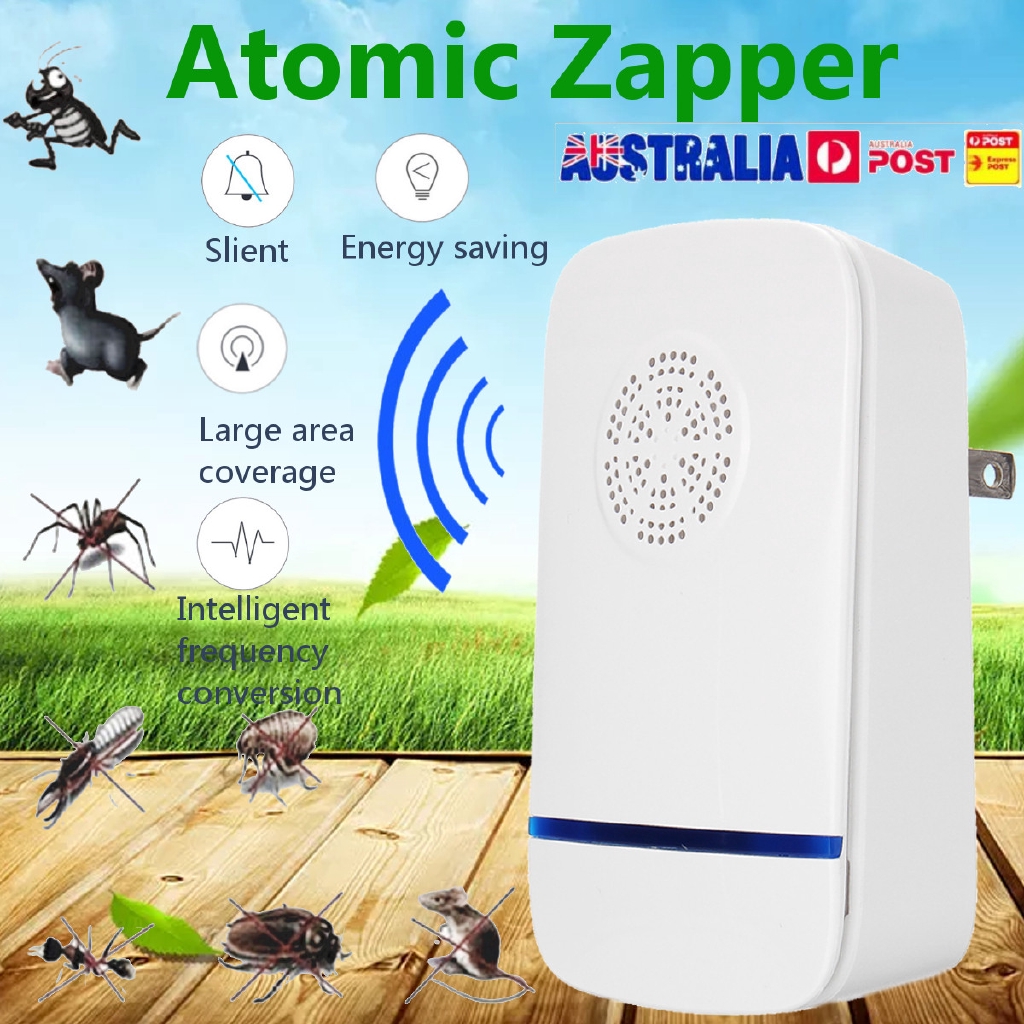 Lights & Lighting Frequency Conversion Ultrasonic Multifunction Insect Mosquito Repellent Pest Repeller Control Fly Insect Bug Kill Zapper Killer Rapid Heat Dissipation
