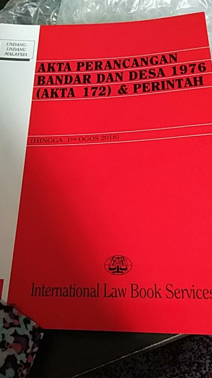 Akta Perancangan Bandar Dan Desa 1976 Akta 172 Perintah Shopee Malaysia