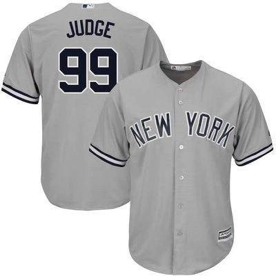 judge Embroidery MLB Jersey Grey Color 
