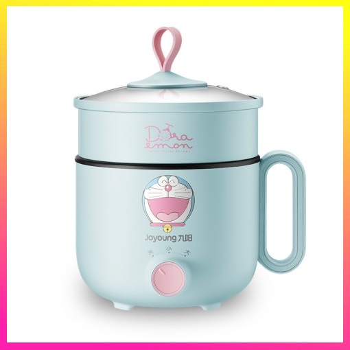 Joyoung Doraemon Co Branded Mini Electric Hot Pot Multi Functional Single Electric Cooker Electric Cooker多啦A梦 迷你电煮锅