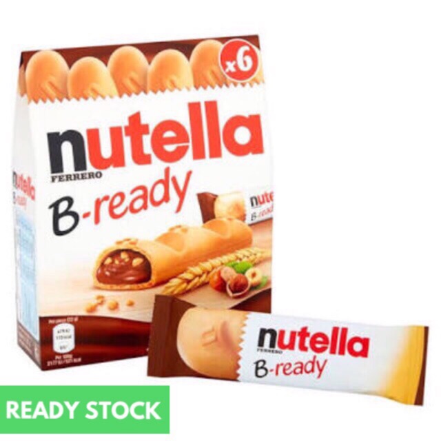 NUTELLA B-READY (2-BOX) Wafer With Hazelnut Chocolate ...