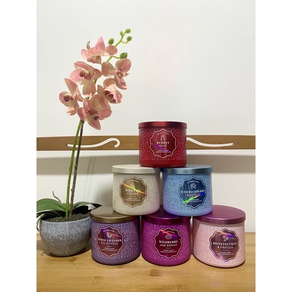 Bath & Body Works 1wick & 3wick Scented Candles Shopee Malaysia