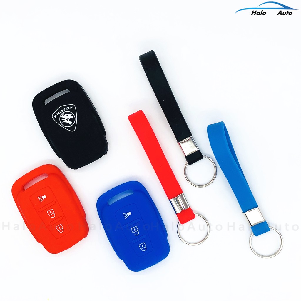Silicone Car Key Cover for Proton Exora Exora BOLD with keychain Shopee Malaysia