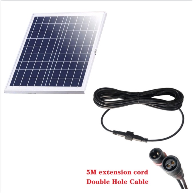 Solar Panels and Extension Cords for Solar Lights