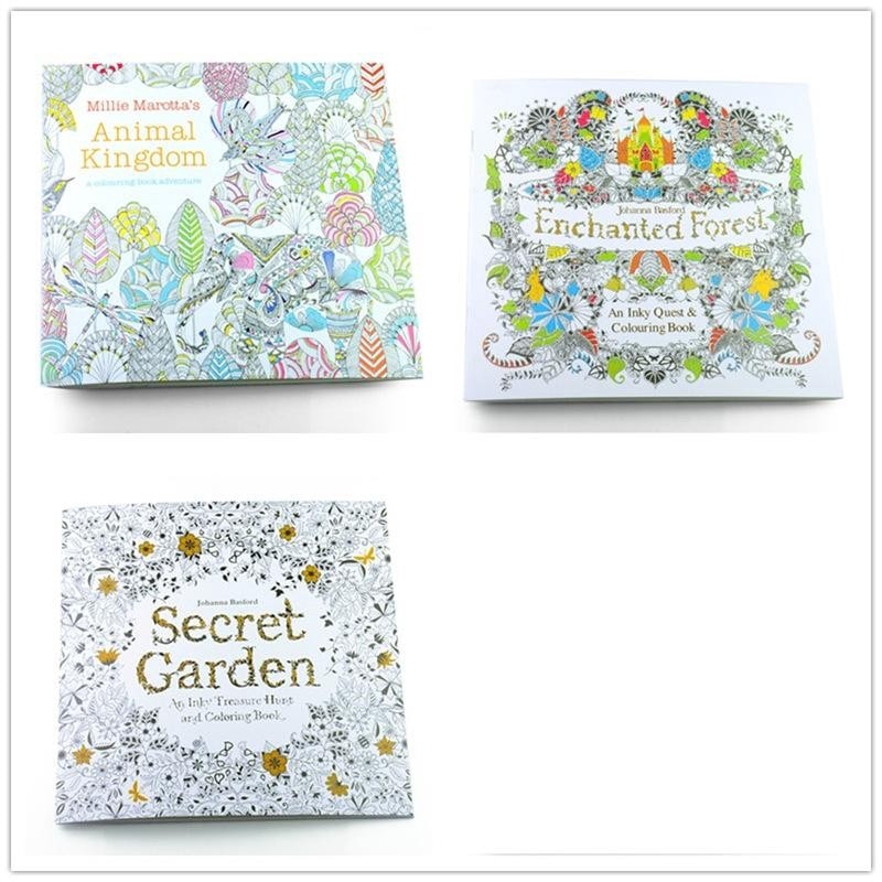 Download Big Sale Secret Garden Mandala Adult Decompression Coloring Book Children Adults Colouring Book Shopee Malaysia