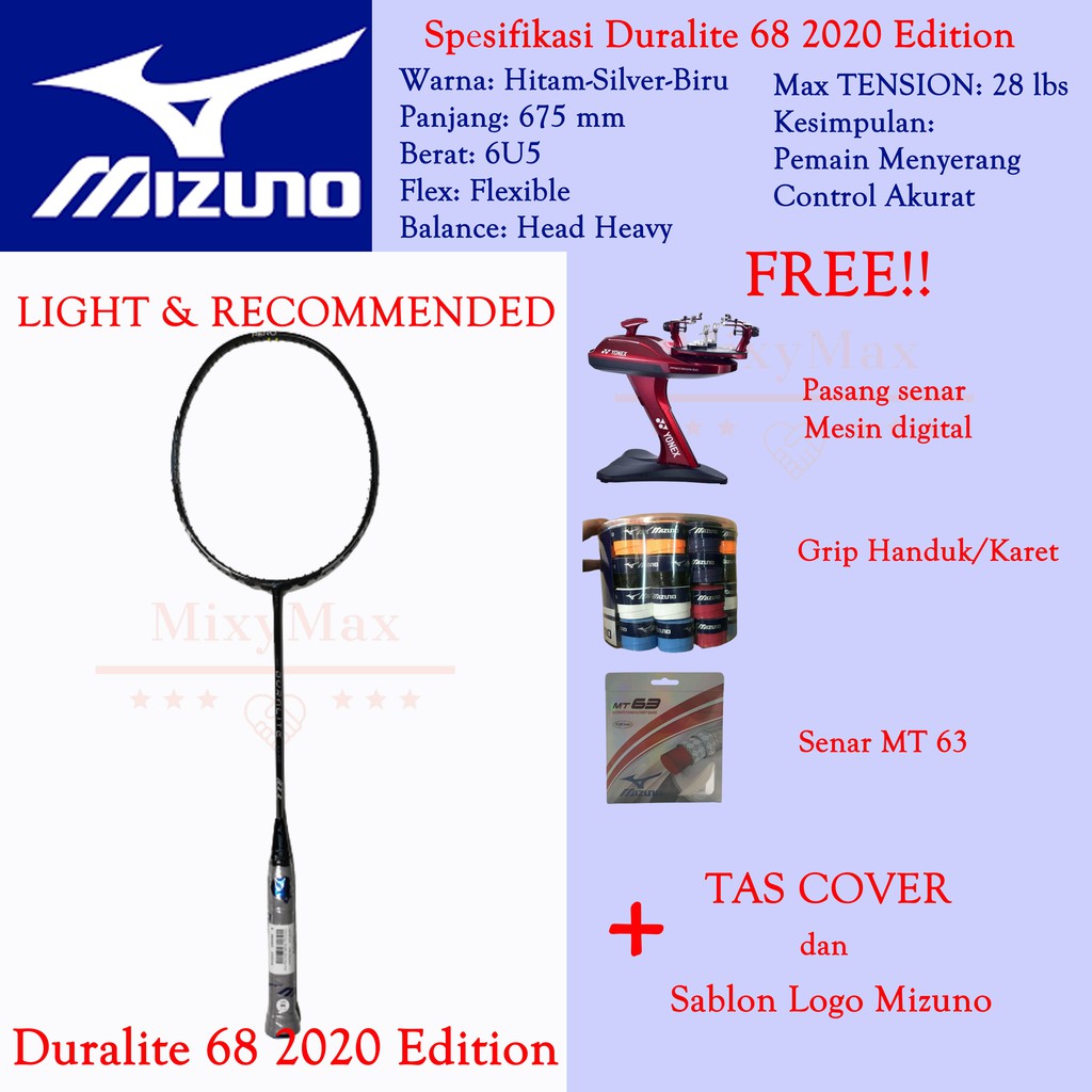 mizuno duralite 68