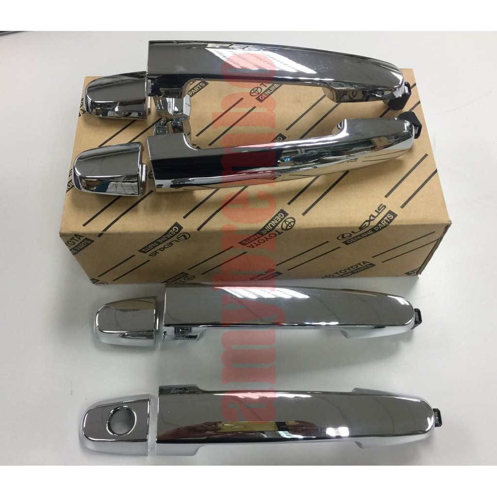 ORIGINAL TOYOTA DOOR HANDLE ASSY ( OUTSIDE ) - CHROME | Shopee Malaysia