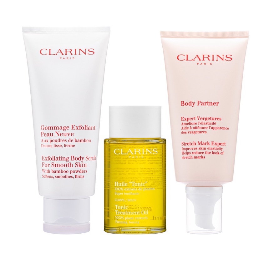 Clarins A Beautiful Pregnancy Travel Exclusive Set Shopee Malaysia 