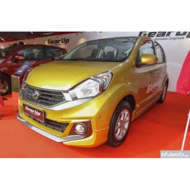 Perodua Myvi 2015 2017 Gear Up Bodykit Skirting Bodykit Murah Betong Bodykit Shopee Malaysia