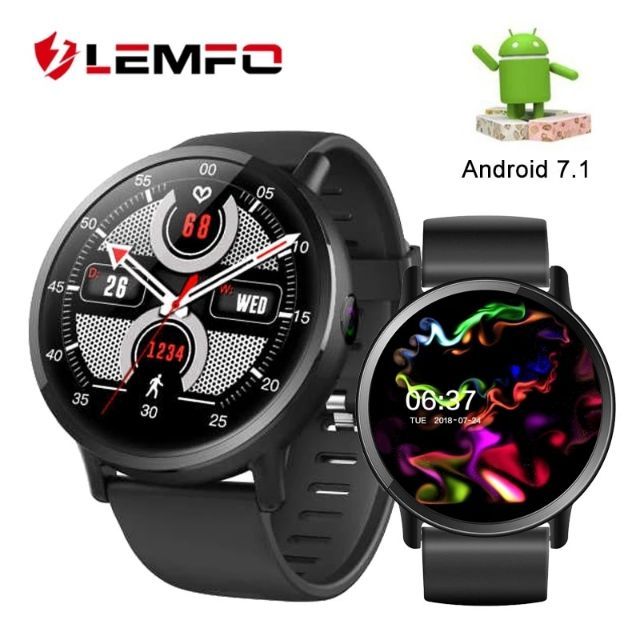 LEMFO LEM X 4G Local Ready Stock Smart Watch Android 7.1 900 Mah ...