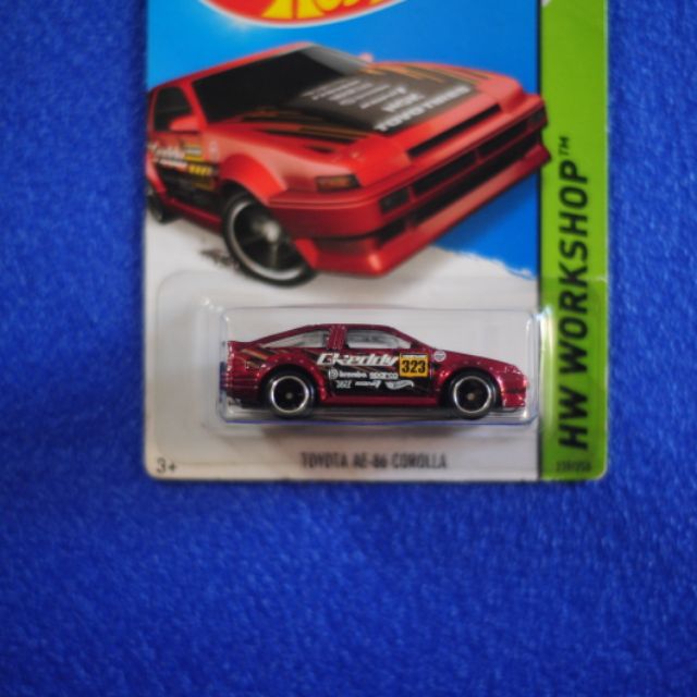hot wheels toyota ae86 corolla super treasure hunt