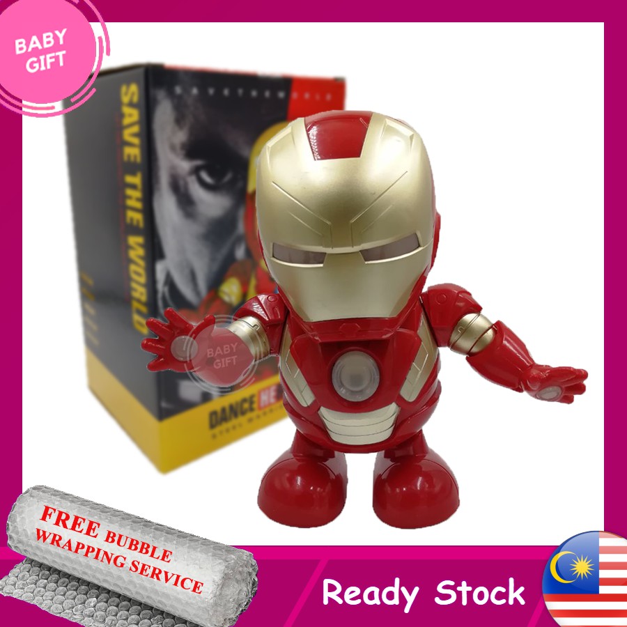 dancing superhero toy