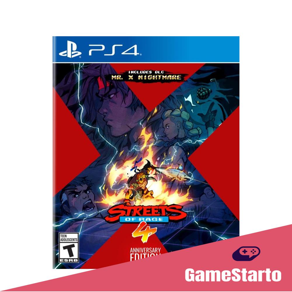Jeu Streets Of Rage 4 (Bare Knuckle IV) PS4 - Neuf Scellé, Avec Soundtrack Et Carte Collector
