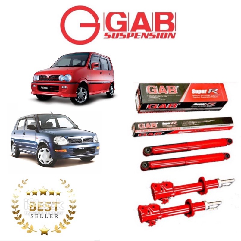 Gab Super Heavy Duty Sport Absorber Perodua Kenari Kelisa Shopee Malaysia
