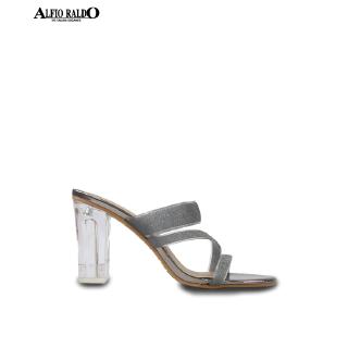 dark grey block heel sandals