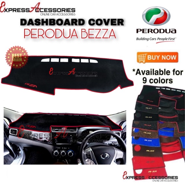 PERODUA BEZZA 2016 - 2020 Dashboard Cover Anti Slip Thick 