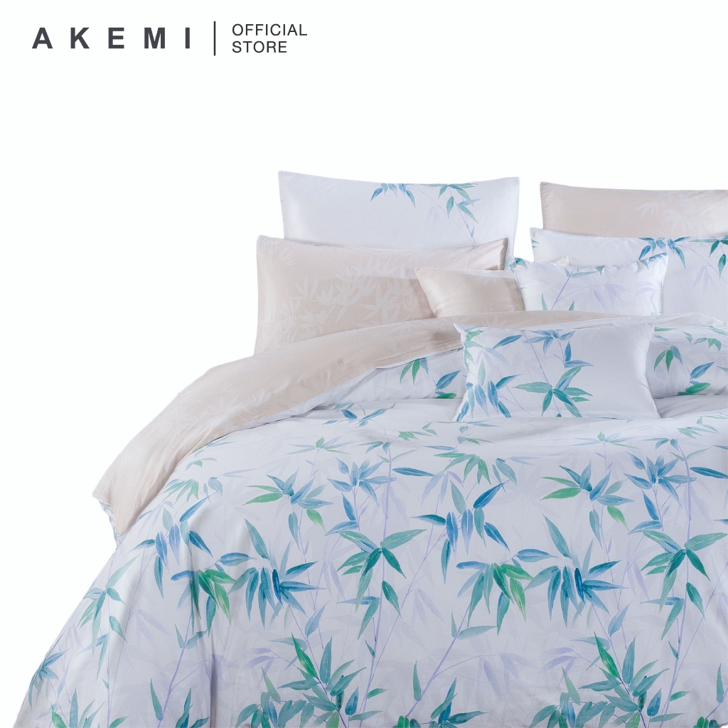 AKEMI Cotton Select Fitted Bedsheet Set Adore Bobam 730TC Shopee