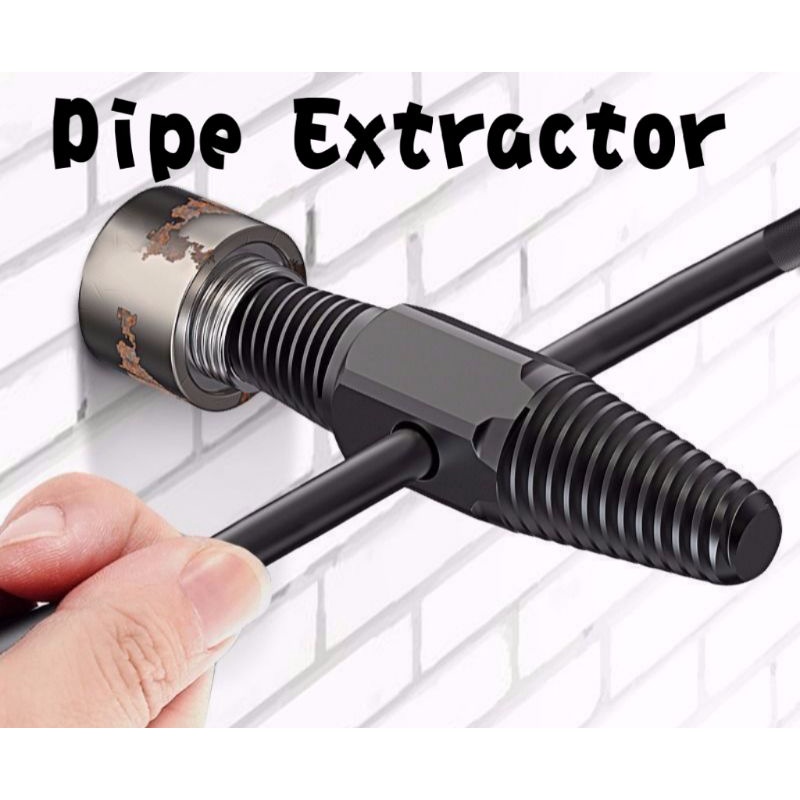 2 Way Pipe Extractor 1/2”& 3/4” Pipe Damage Extractor Broken Tap ...