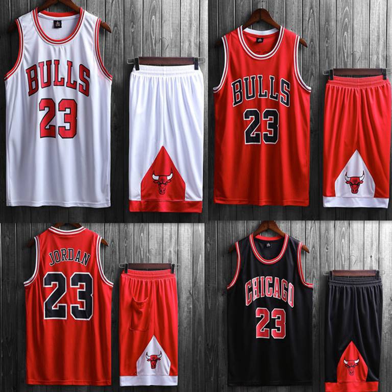 NBA Jordan Bulls basketball uniform suit male college student jersey No. 23 jersey custom sportswear