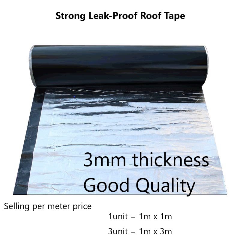 [1m] 3mm PROFESSIONAL ROOF GUM WATERPROOF METAL HEAVY DUTY ALUMINIUM