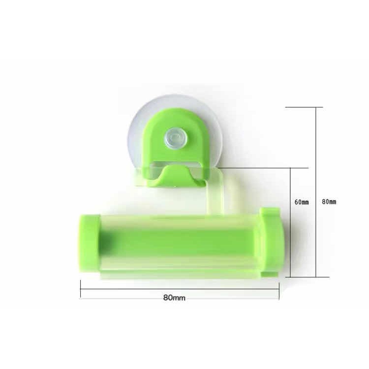Premium Essential roller lipat picit ubat gigi jimat tak membazir Toothpaste Dispenser Tube Partner Sucker Hanging St... - Image 5