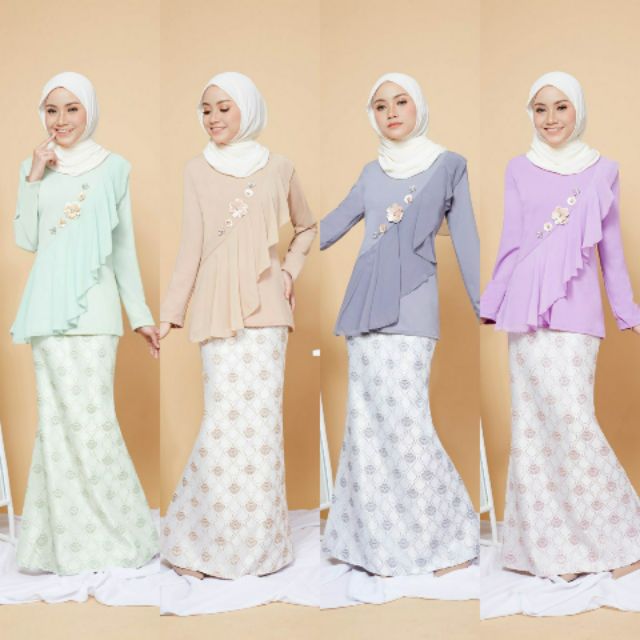 💄 FREEGIFT 💄 Delisya Kurung Modern 731 / Baju Kurung Moden / Baju Bridesmaid