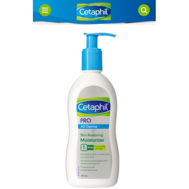 cetaphil restoraderm body moisturizer 295ml