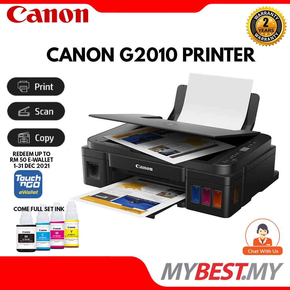 Canon Pixma G2010 / G3010 / G3000 3in1 Inkjet Printer