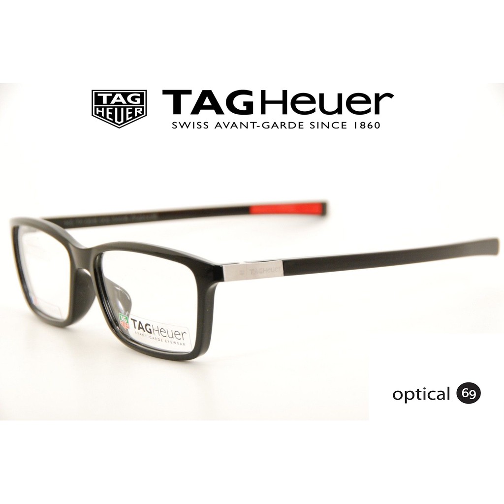 Tag Heuer Th0518 002 Urban 7 Black Red eyewear Malaysia optical frame