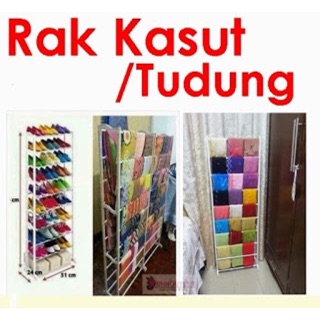  Rak  kasut tudung  10 level Shopee Malaysia