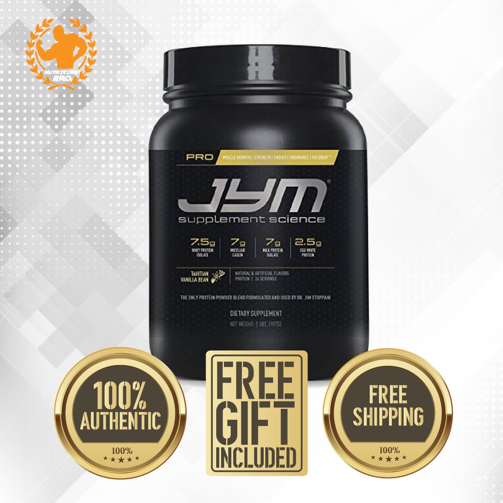 JYM PRO JYM Whey Protein 4LBS 24G Protein, MUSCLE GROWTH, MUSCLE