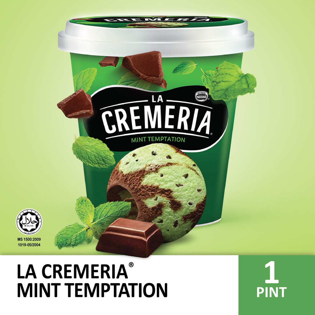 La Cremeria Mint Temptation Pint 1 Pint 750ml Shopee Malaysia
