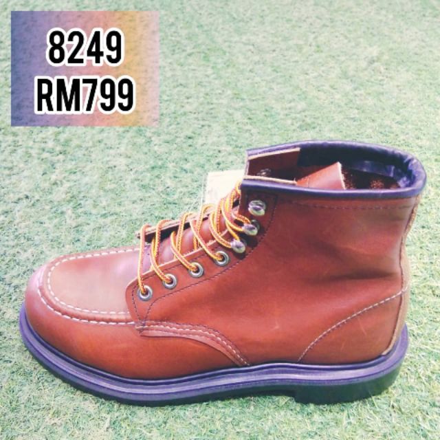 Red Wing 8249 Men's Safety Shoes | Shopee Malaysia