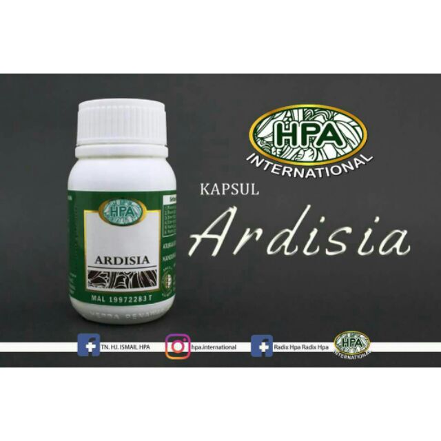 Kapsul Ardisia Hpa Untuk Gout Dan Arthritis Shopee Malaysia