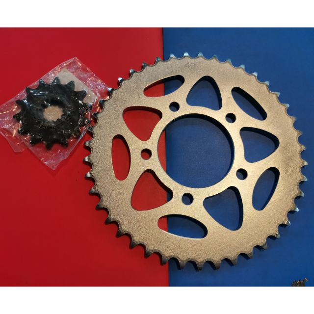 SPROCKET SET BENELLI TNT300 FRONT & REAR SP Shopee Malaysia