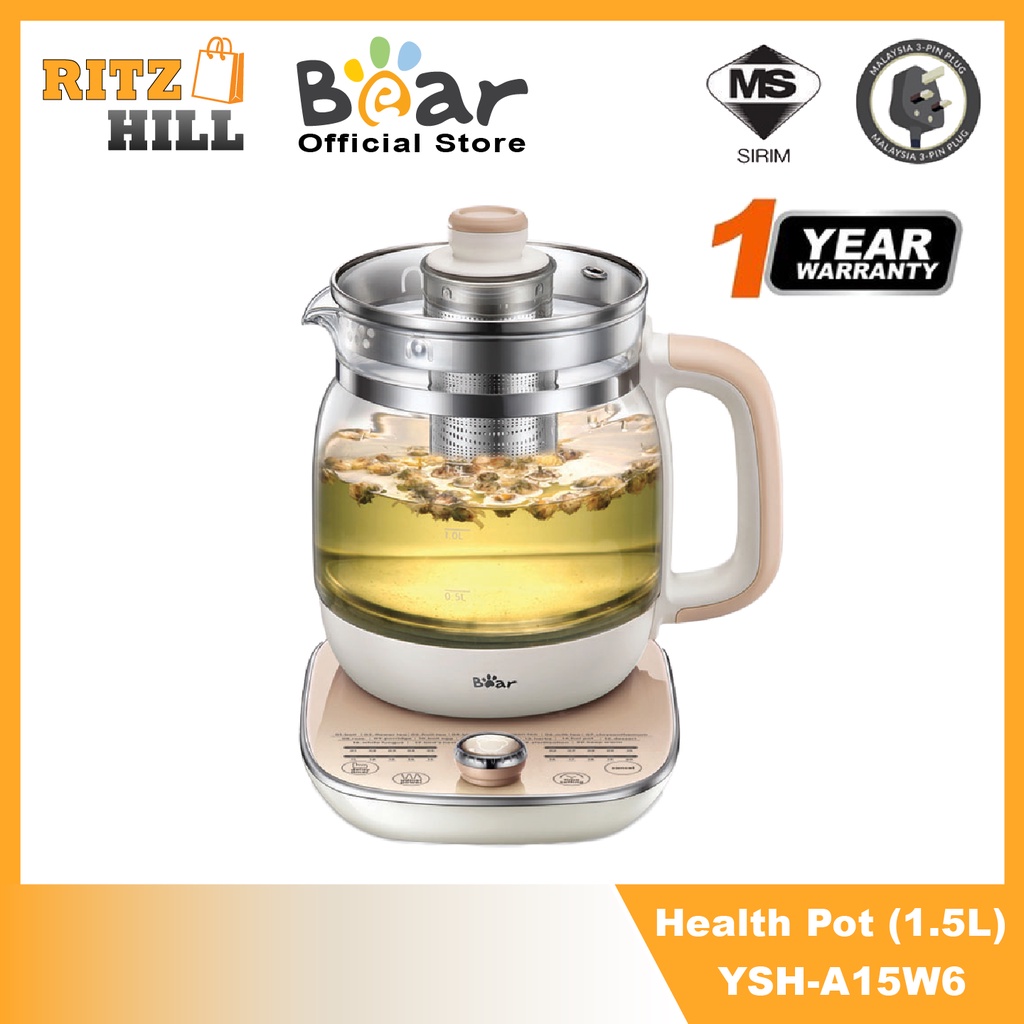Bear Electric Kettle Health Pot (1.5L) YSHA15W6 Electric Kettle Kettle