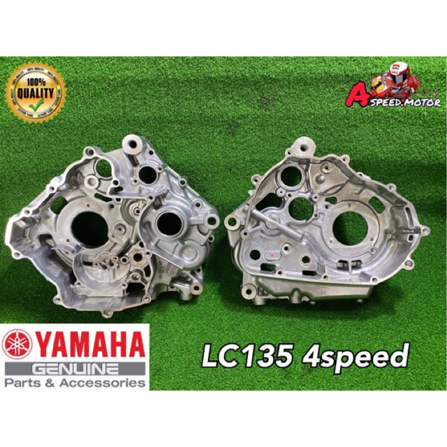 100 Original Lc135 Lc4s Lc5s Crankcase Assy 1set Siap Punch No Engine Number Engine Siap Buat Nombor Kotak Engine Shopee Malaysia