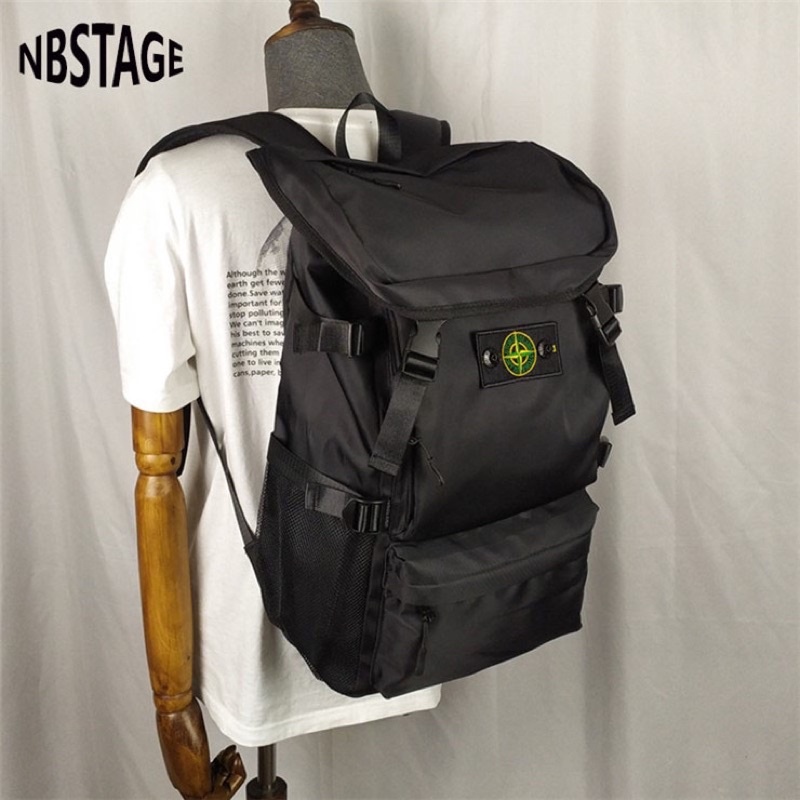 Stone Island Backpack Essentials Casual Unisex Bag Travel Vacation Bags Laptop Bag School Backpack Work Office Bag