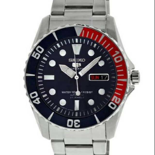 seiko 5 sea urchin pepsi