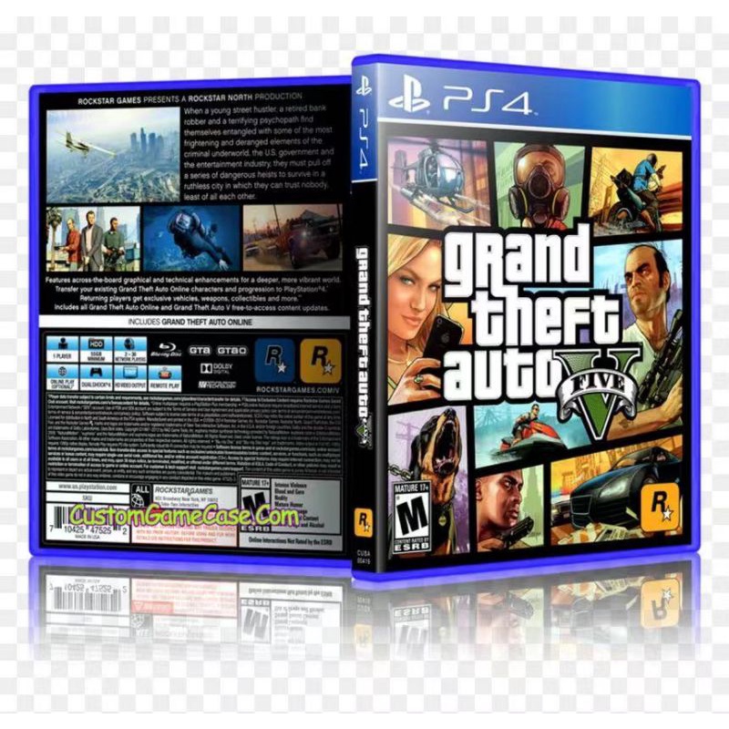 PS4/PS4 PRO 5 GRAND THEFT AUTO V R3CHINESE/Eng | Shopee Malaysia