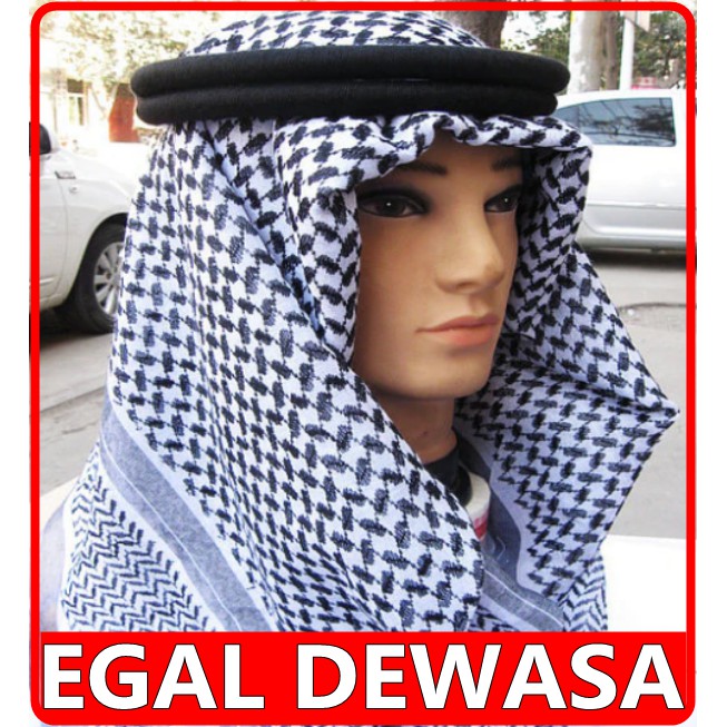 Arabian Night Egal Lilit Kepala Arab Igal Dewasa Adult Agal Muslim ...