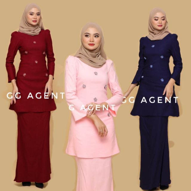 MUSLIHA KURUNG PAHANG WITH BEADS BAJU RAYA TUNANG Shopee MUSLIHA KURUNG PAHANG WITH BEADS BAJU RAYA TUNANG Shopee