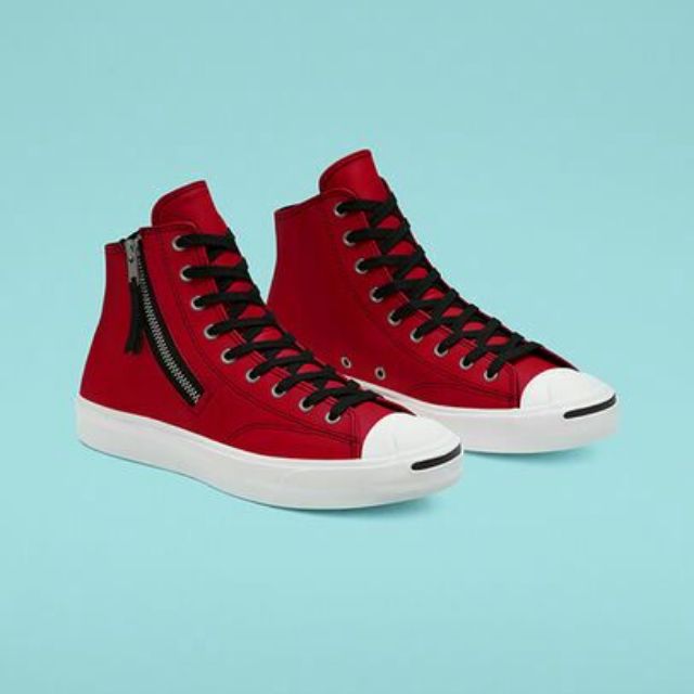 leather side zip jack purcell