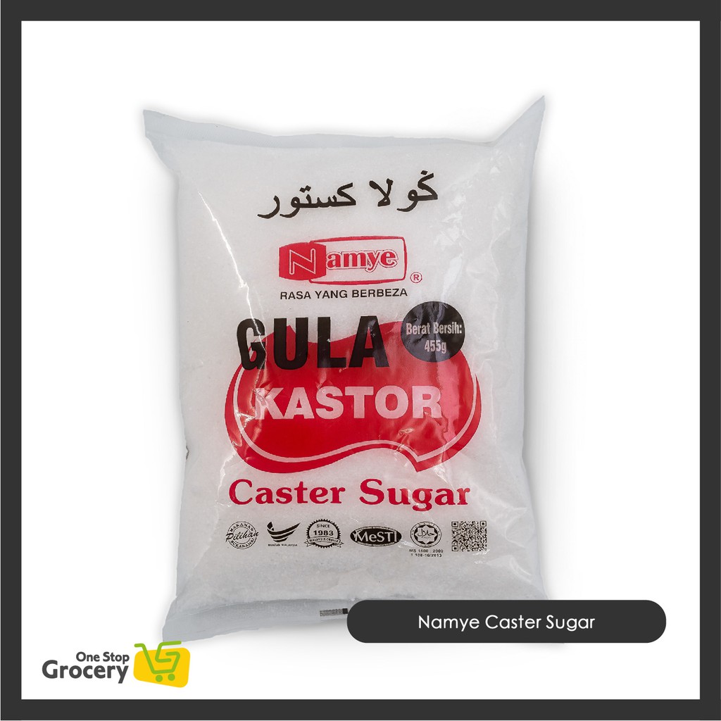 Namye Caster Sugar Gula Kastor 455g Shopee Malaysia
