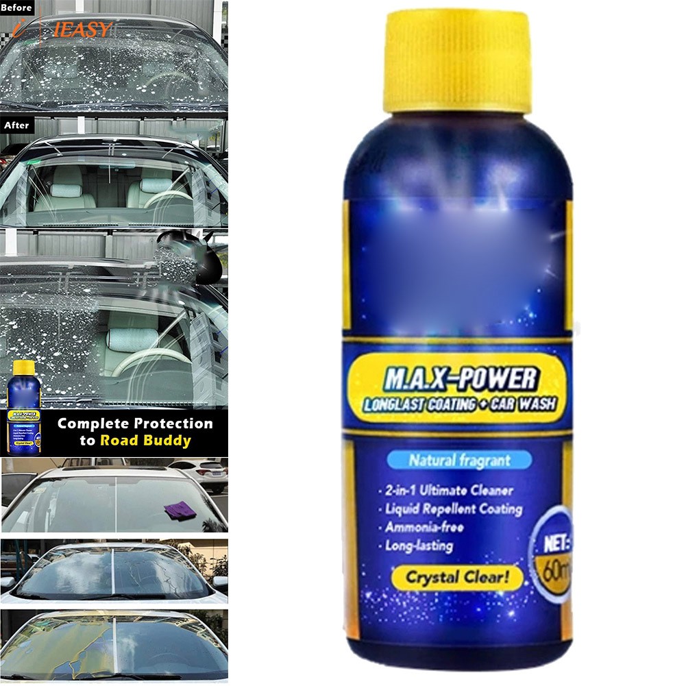Car Glass AntiFog Agent Mist Liquid Car Rainproof Agent Glass Coating Cleaner Rain Mark Remover
