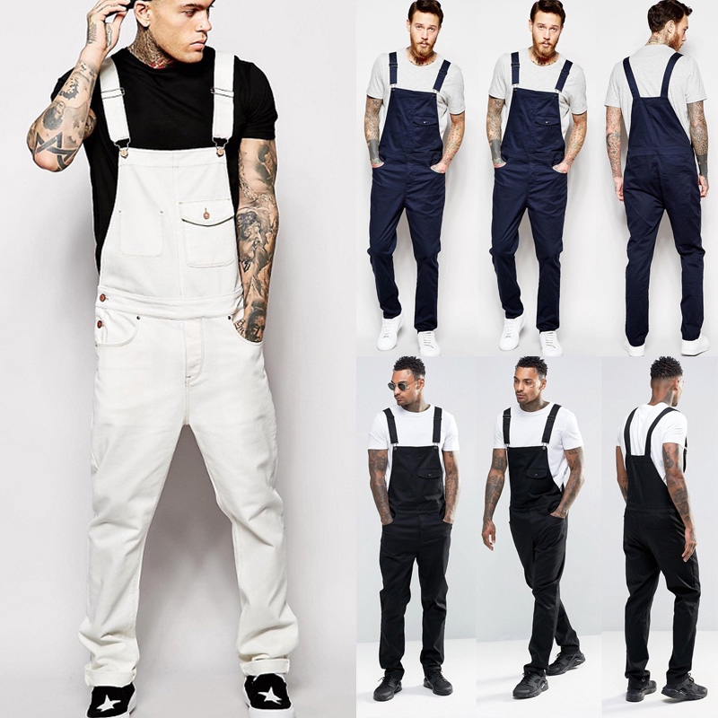 skinny fit overalls mens