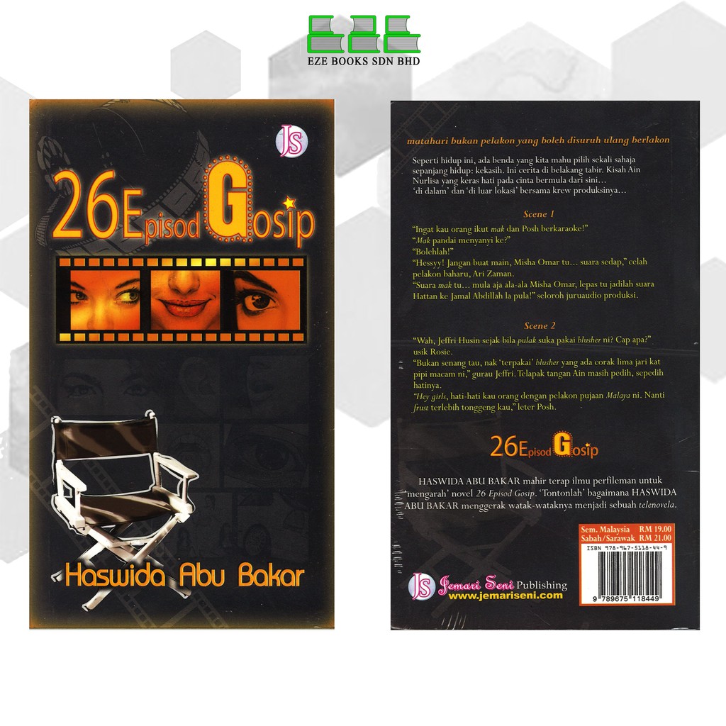 (EZE) NOVEL MELAYU BARU (CHAT US FOR % VOUCHER) - ABJAD A-B