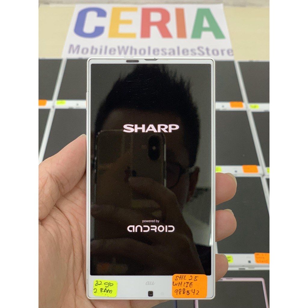 Sharp Aquos Shl25 2 32gb 100 Original Used Shopee Malaysia