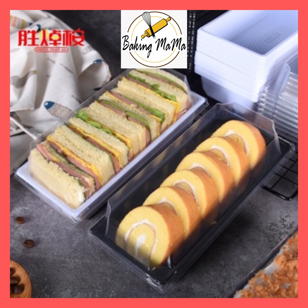 Sandwich packaging box/Dessert box/Swiss roll box/cheese cake box ...
