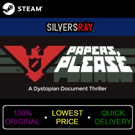 Papers Please Pc Steam Shopee Malaysia